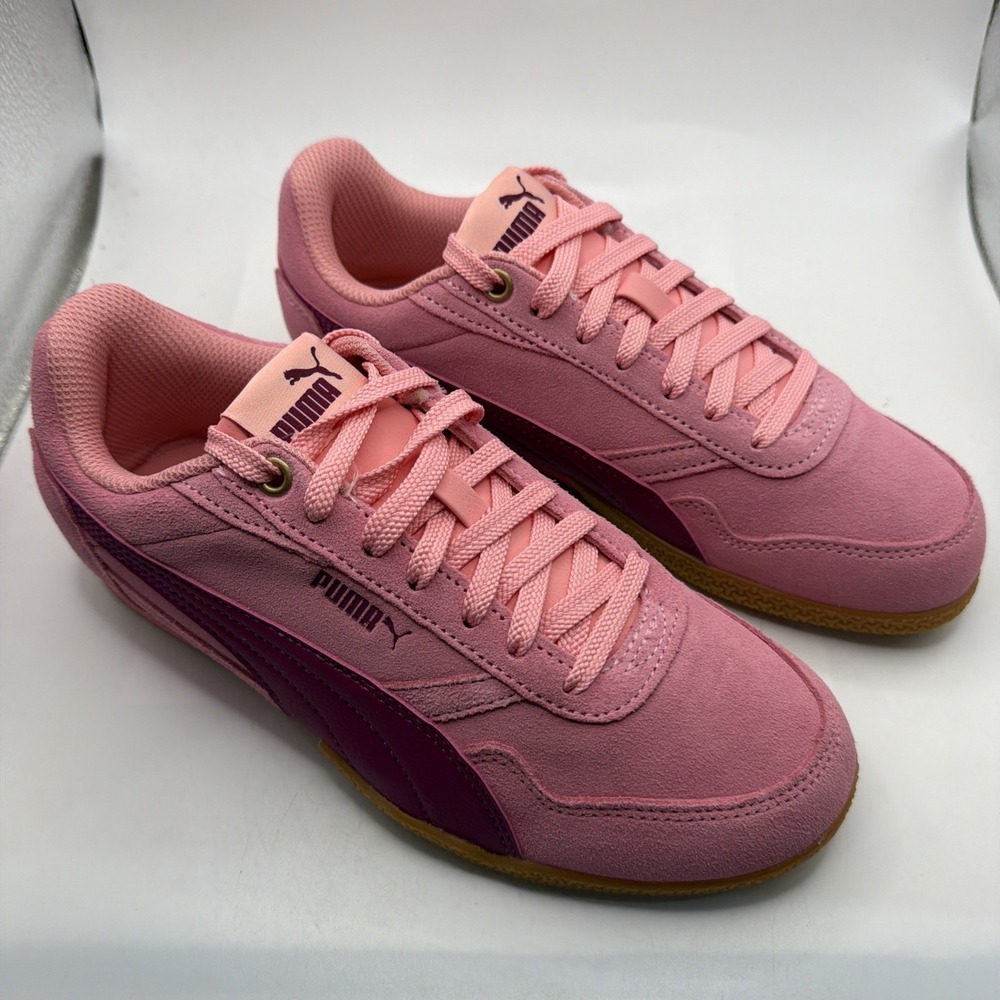 PUMA Bella Donna Sd Lace Up Women's Pink Sneakers Casual Shoes 40267303. Size 7 - Picture 3 of 12